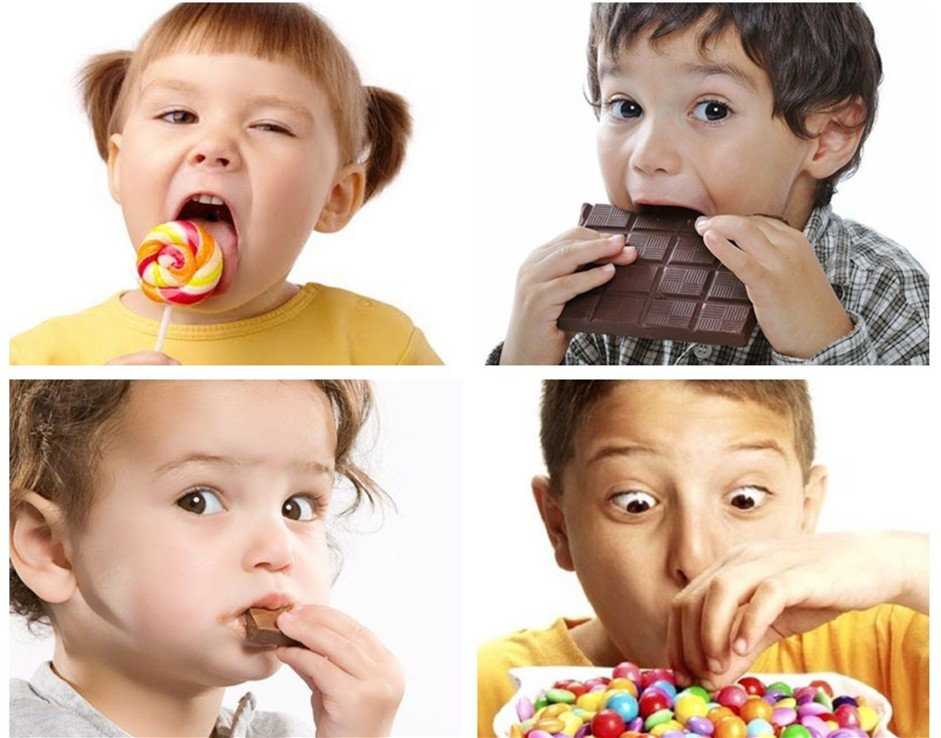 Trẻ thích ăn đồ ngọt - đây là một trong những nguyên nhân gây sún răng ở trẻ