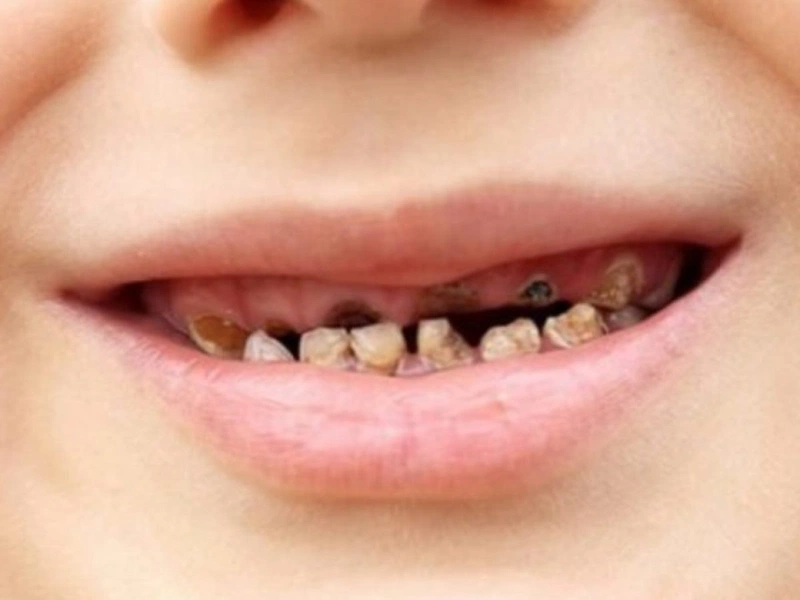 Mòn răng ở trẻ em có tác hại gì